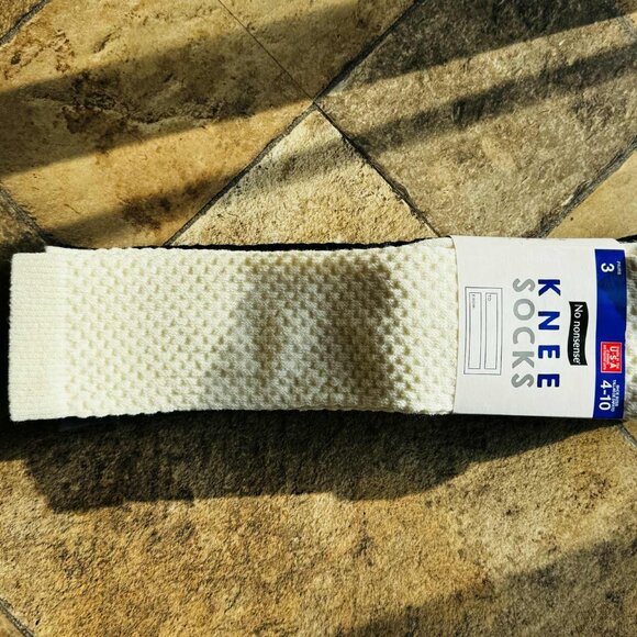 3 Pair No Nonsense Women's Knee Socks Slouch Cotton blend - Picture 1 of 3